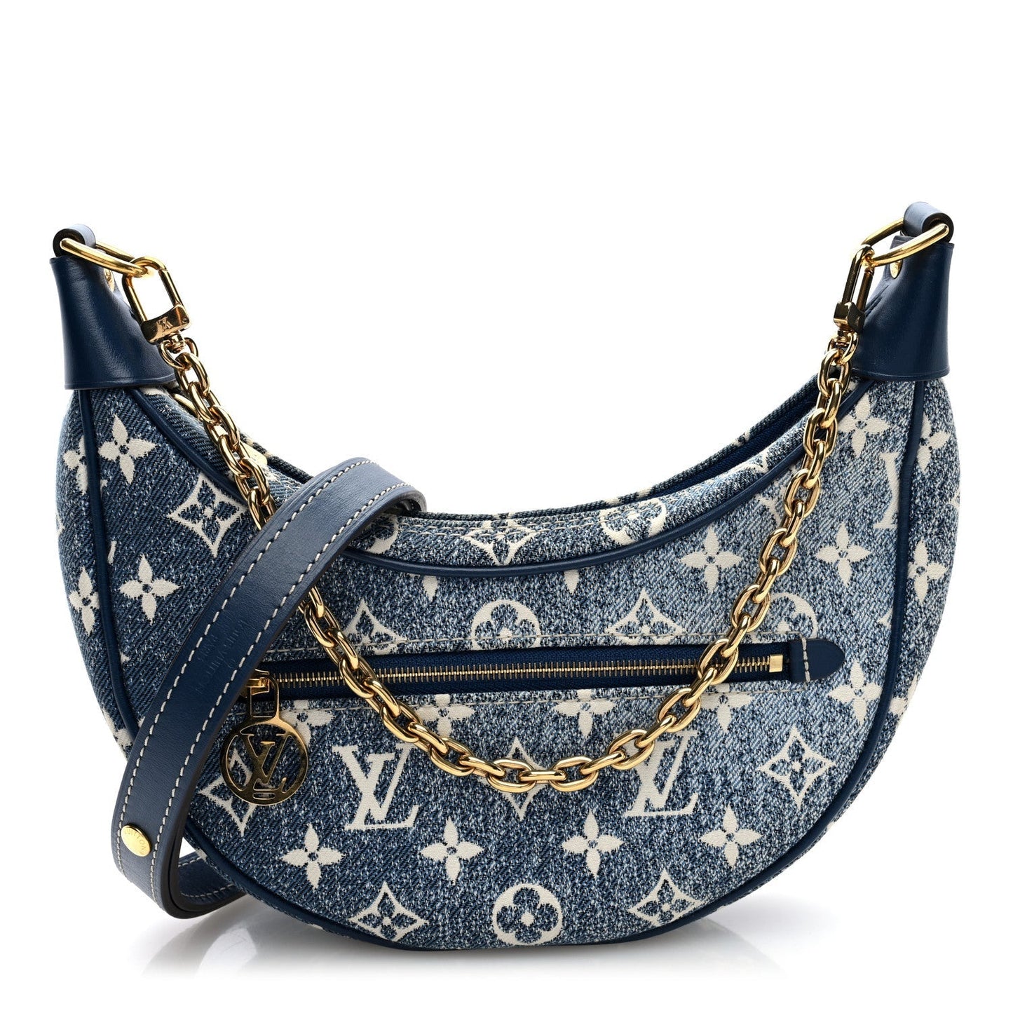 Monogram Jacquard Denim Loop Bleu