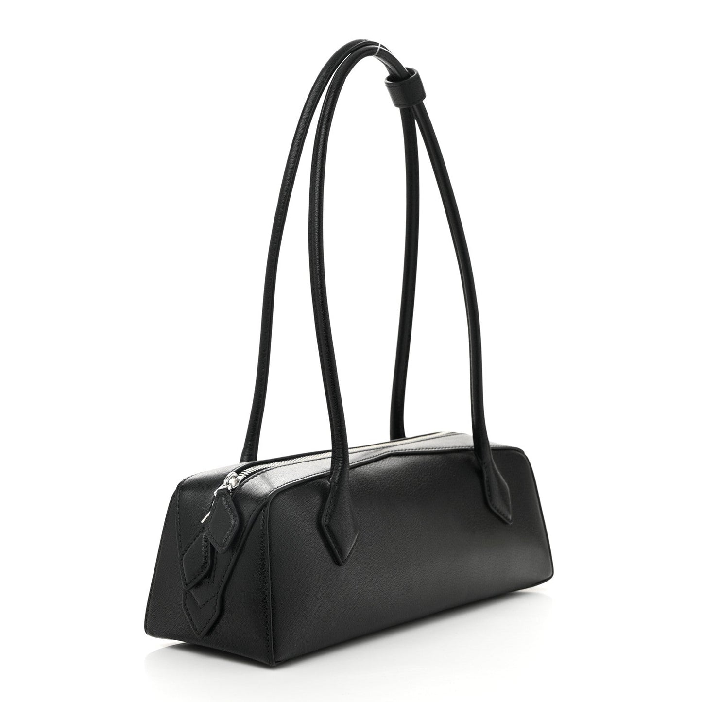 Goatskin Medium Le Teckel Bag Black