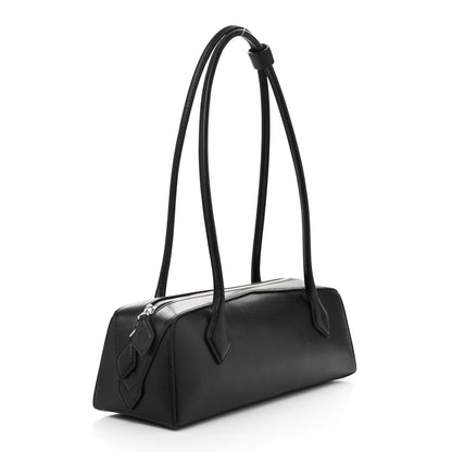 Goatskin Medium Le Teckel Bag Black