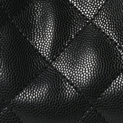 Caviar Quilted Small Chanel 25 Handbag Black