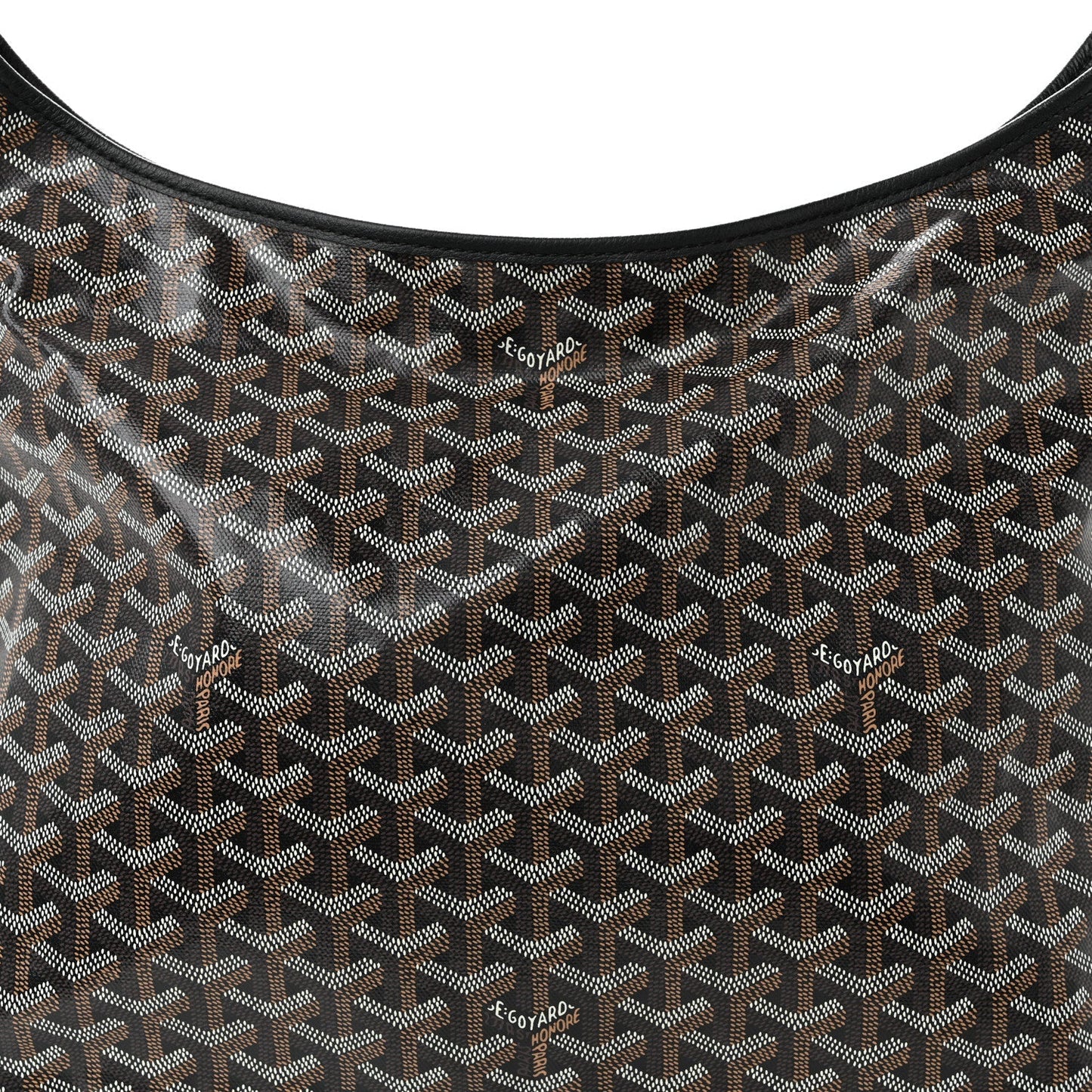 Goyardine Boheme Hobo Black