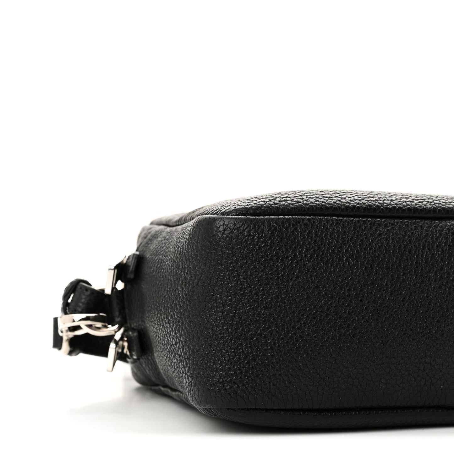 Vitello Daino Soft Camera Crossbody Black