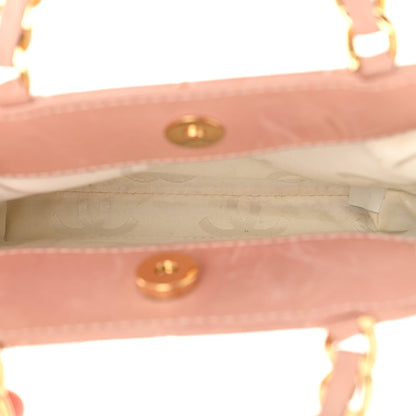 Lambskin Quilted Mini Evening Bag Pink