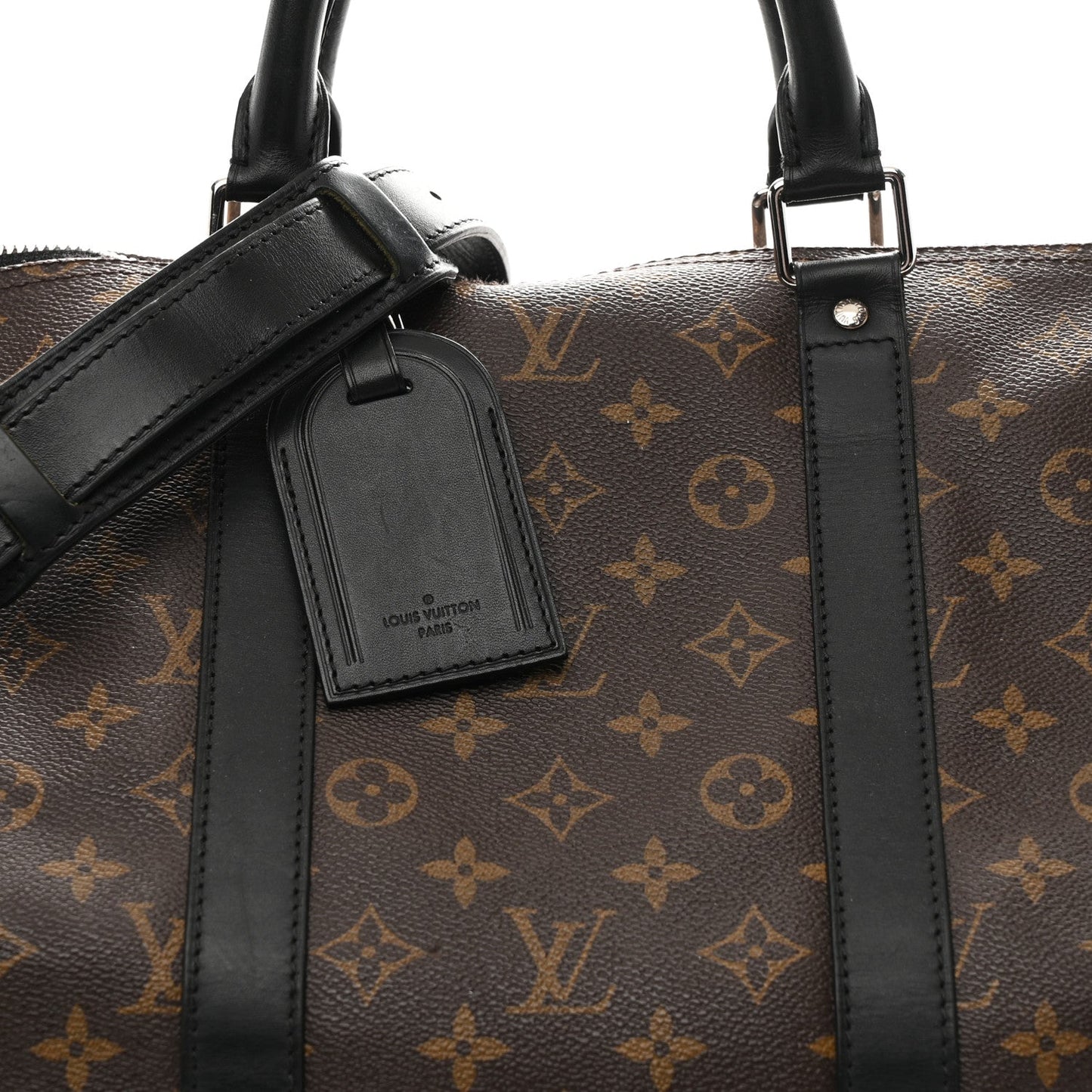 Monogram Macassar Keepall Bandouliere 55