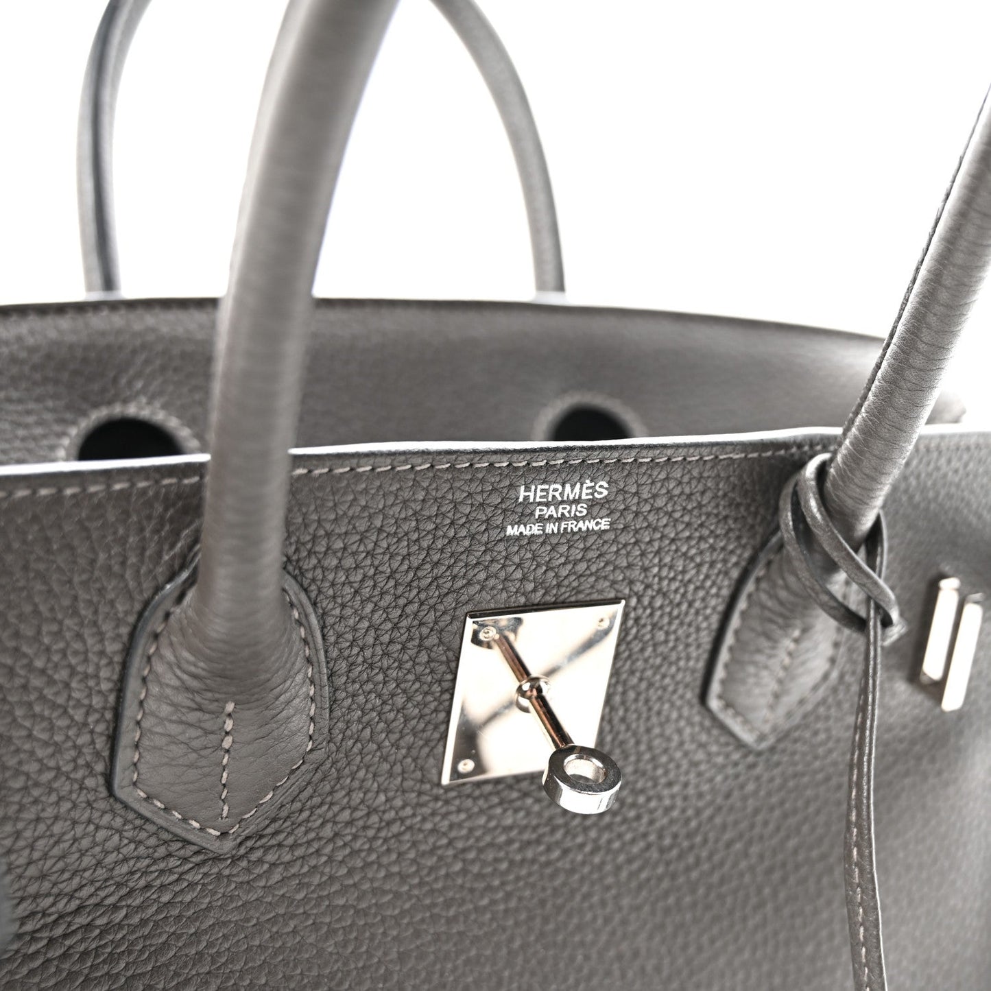 Taurillon Clemence Birkin 30 Graphite