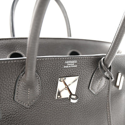 Taurillon Clemence Birkin 30 Graphite