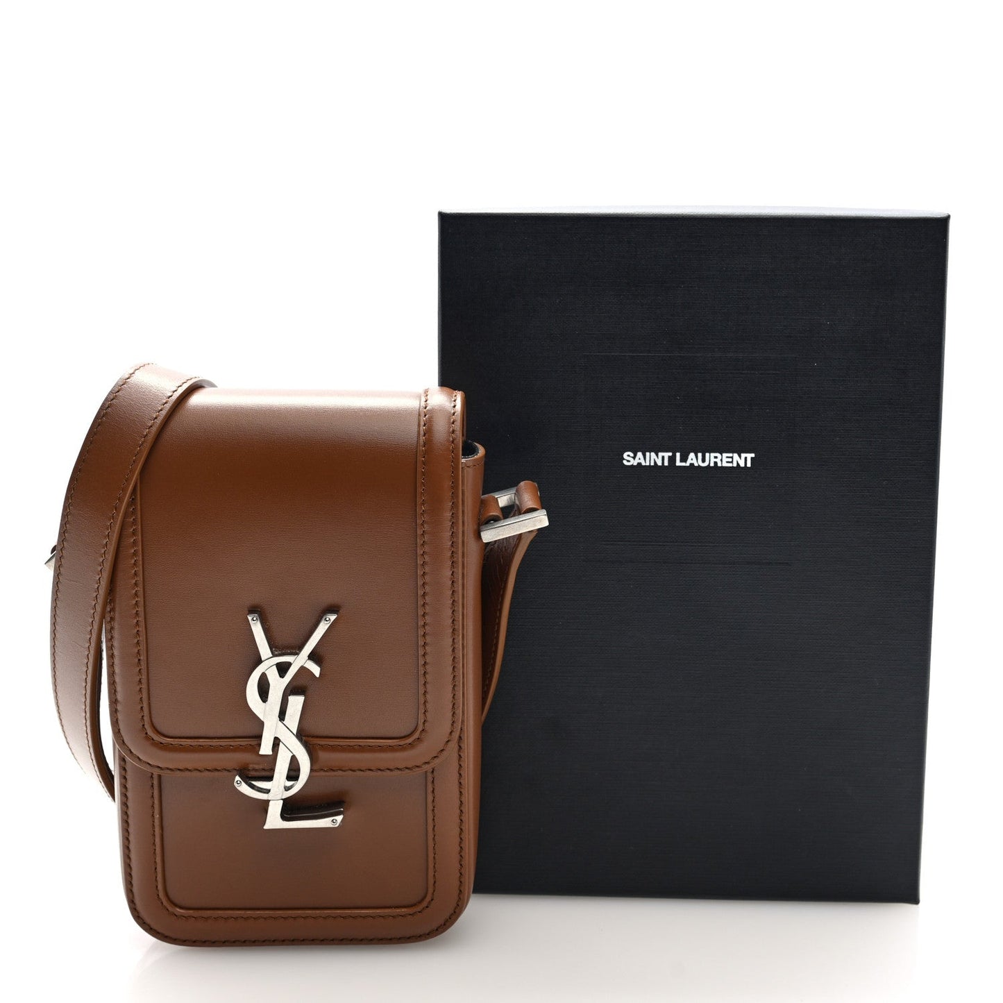 Smooth Calfskin Mini Solferino Satchel Fox