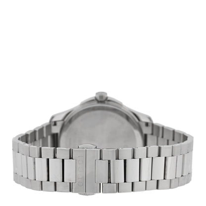Stainless Steel 38mm G-Timeless Diamante Quartz Watch Grey