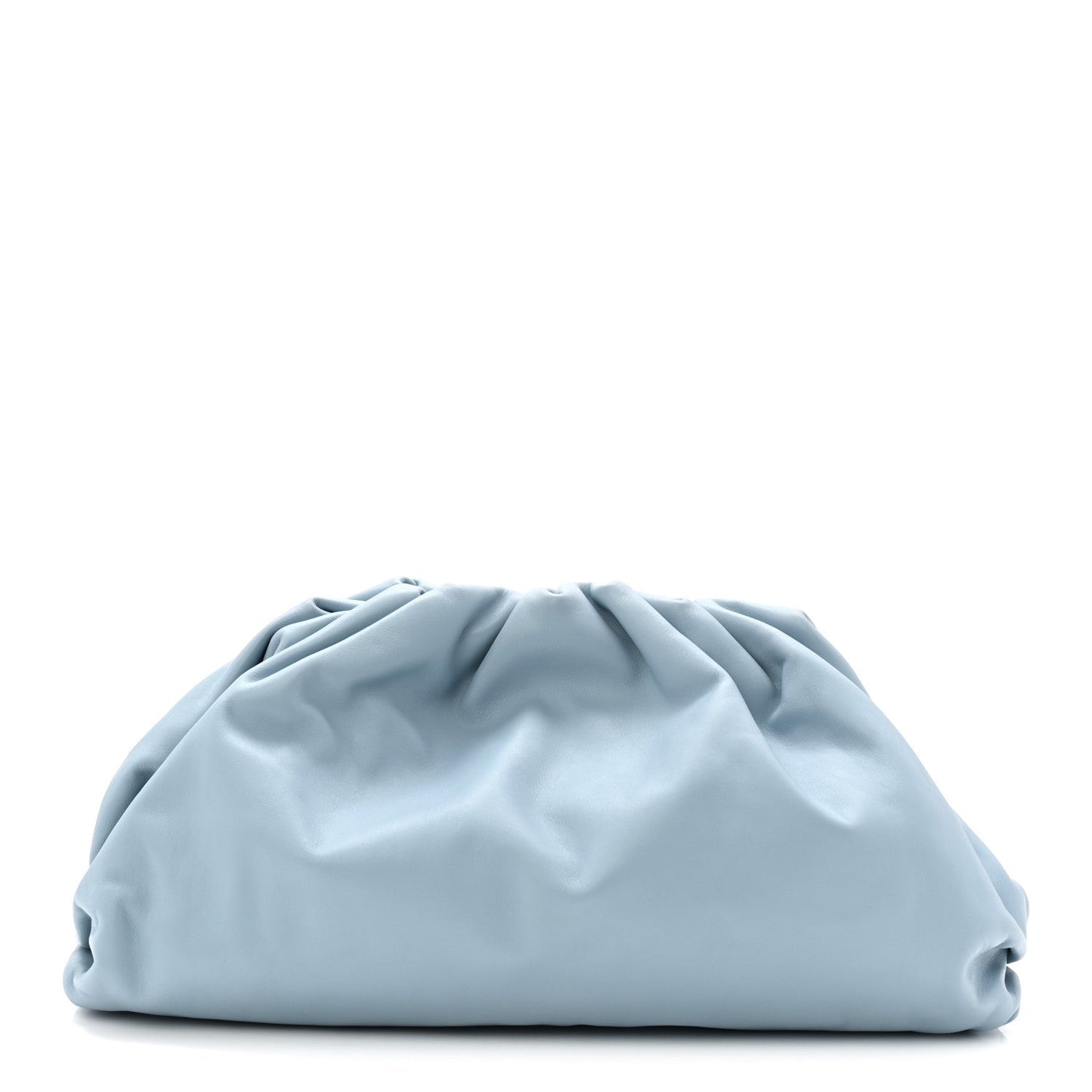 Smooth Butter Calf The Pouch Oversized Clutch Ice