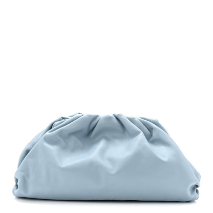 Smooth Butter Calf The Pouch Oversized Clutch Ice