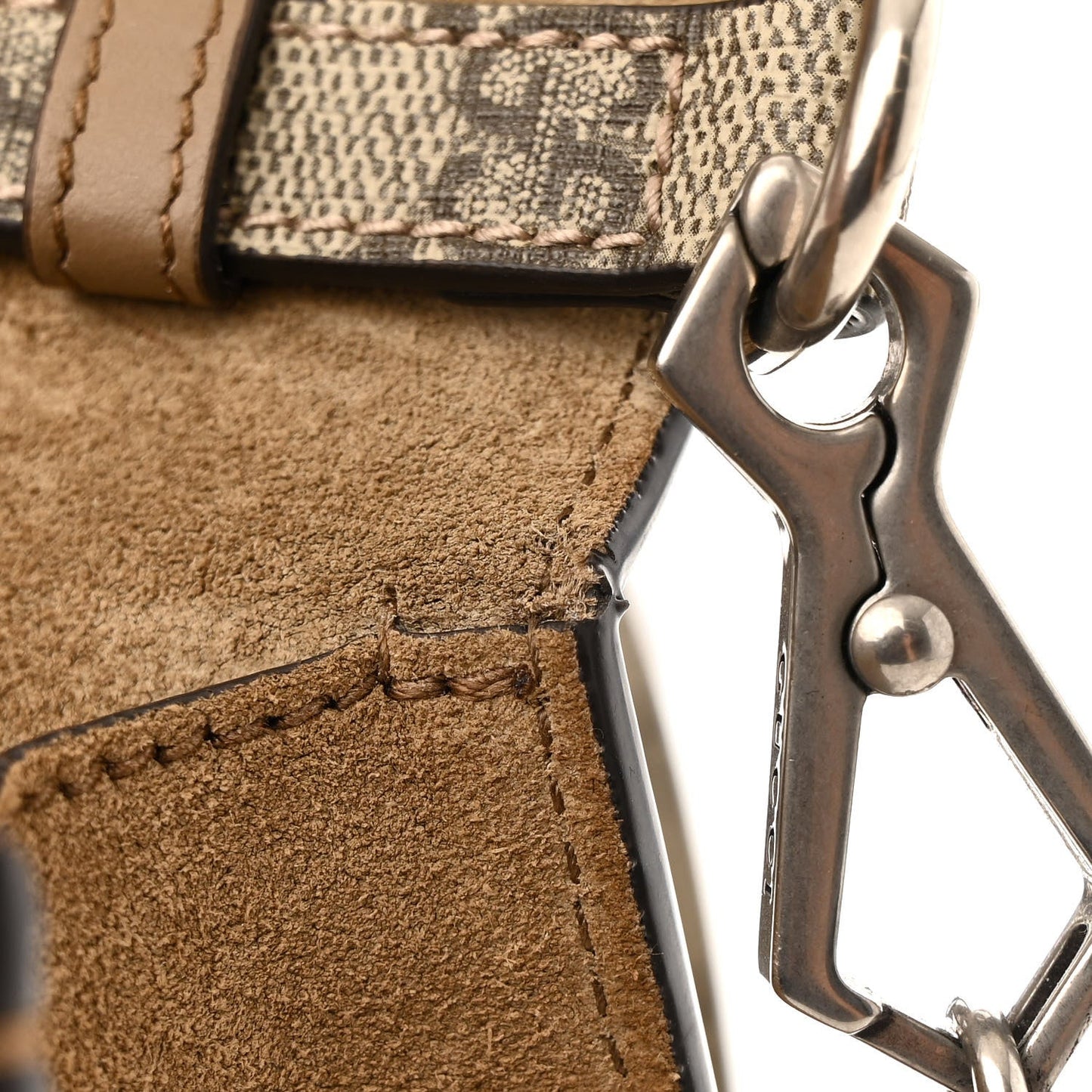 GG Supreme Monogram Small Dionysus Top Handle Bag Taupe