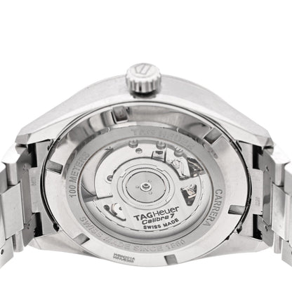 Stainless Steel 41mm Carrera GMT Automatic Watch Blue WBN201A