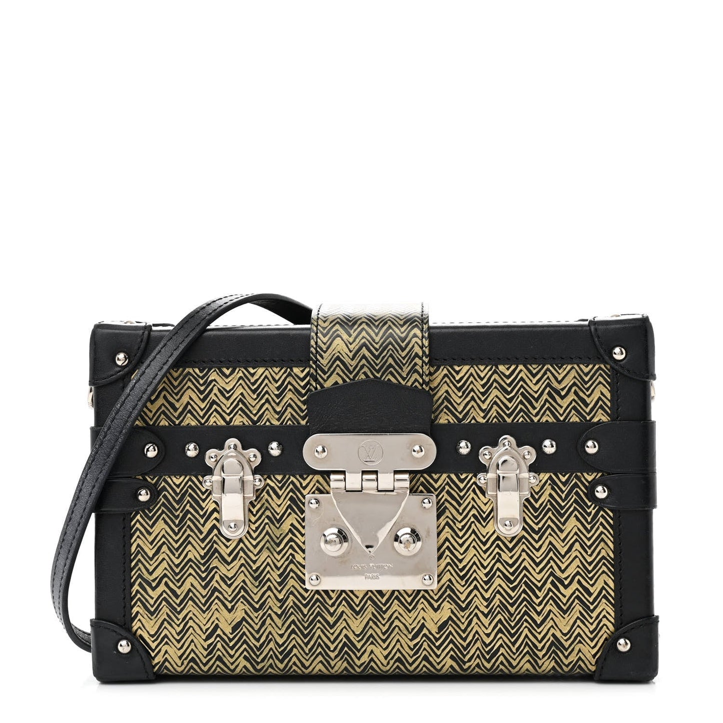 Epi Chevron Printed Petite Malle