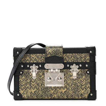 Epi Chevron Printed Petite Malle