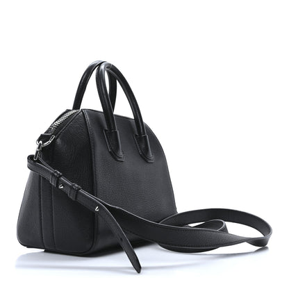 Sugar Goatskin Mini Antigona Black