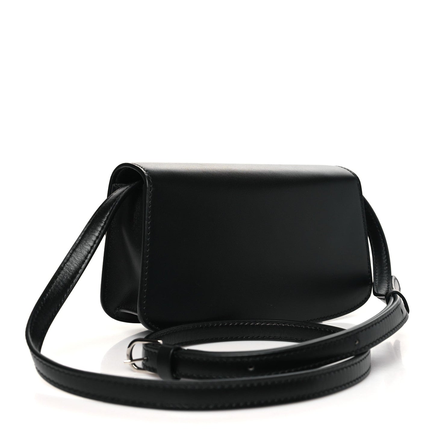 Smooth Calfskin The Sofia E/W Crossbody Black