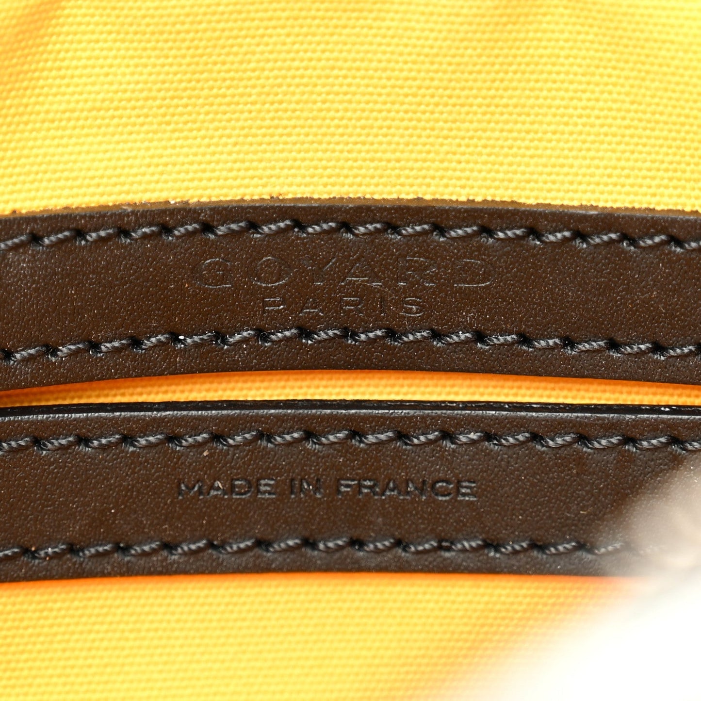 Goyardine Sac Cap Vert Black