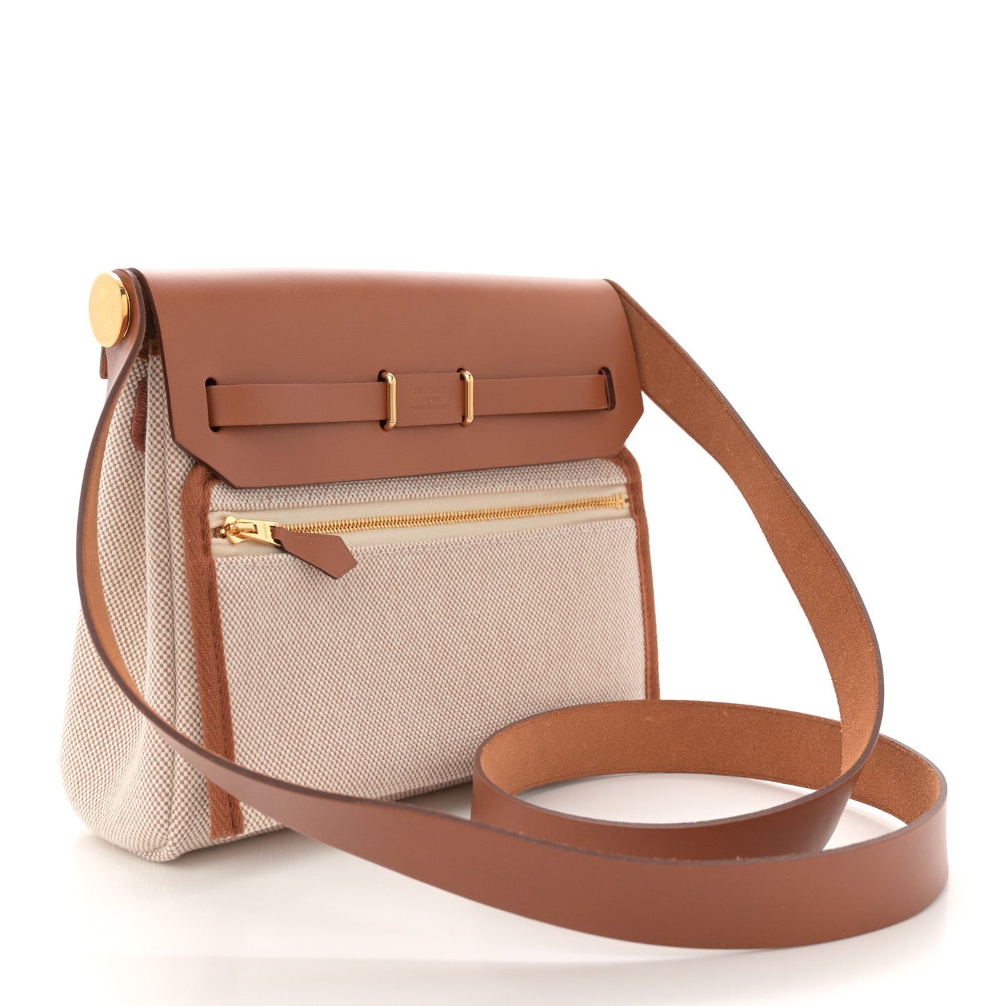 Military Toile Vache Hunter Herbag Zip Retourne 20 Ecru Beige Fauve