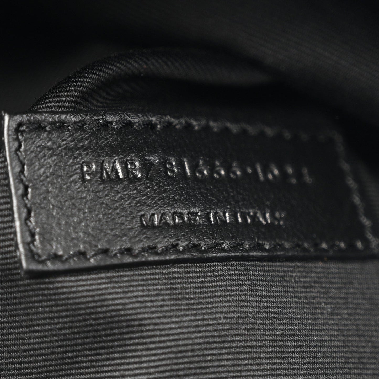 Lambskin Matelasse Monogram Large Jamie 4.3 Pochon Black