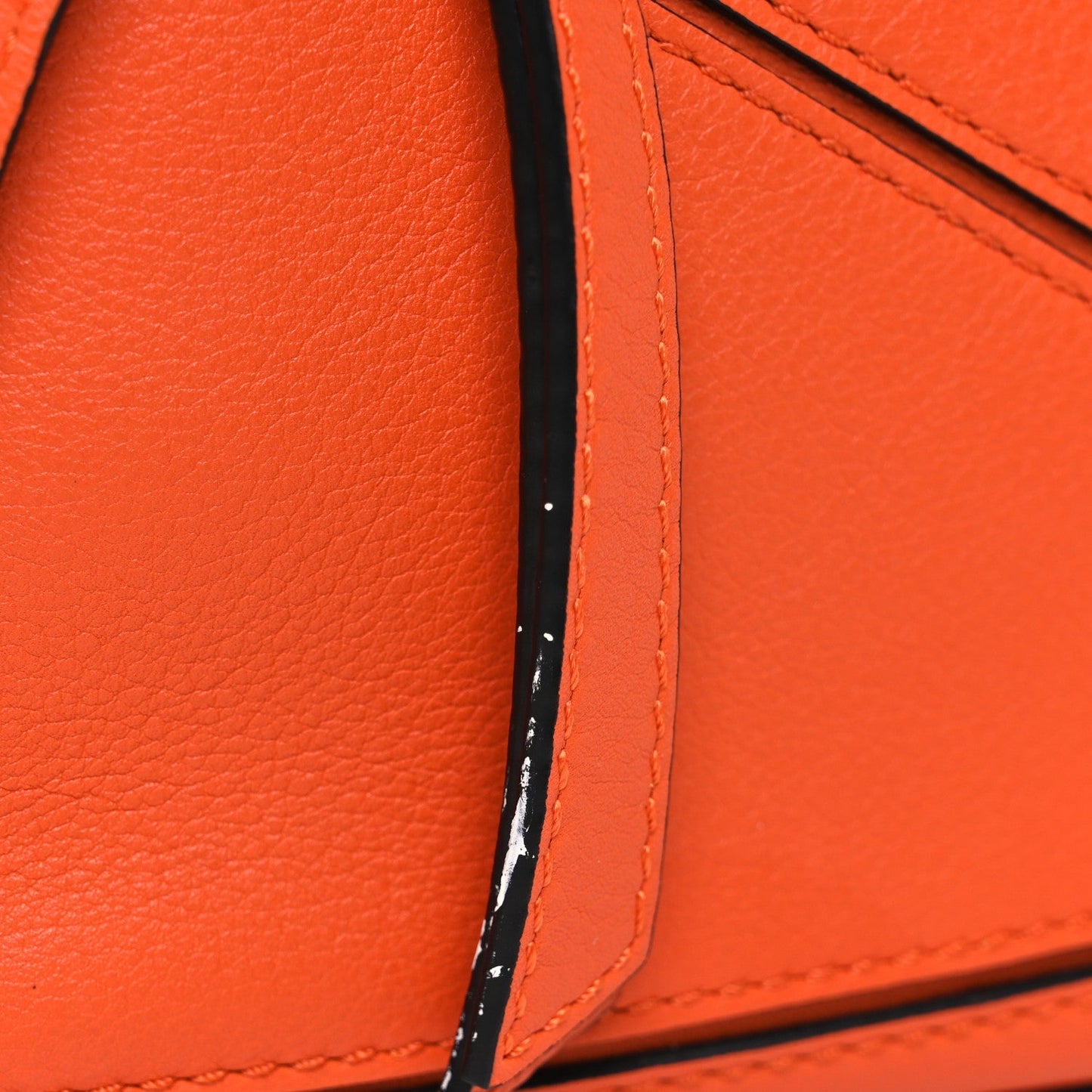 Calfskin Mini Puzzle Bag Orange