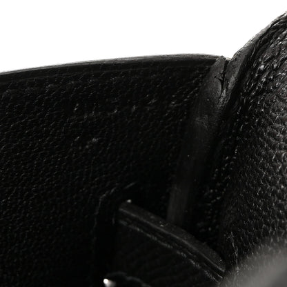 Epsom Birkin 30 Black