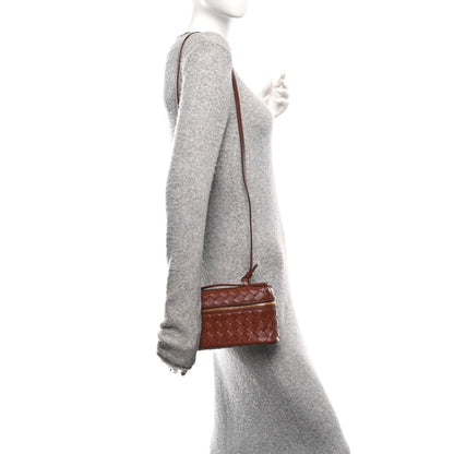 Nappa Intrecciato Bang Bang Vanity Case Sapele