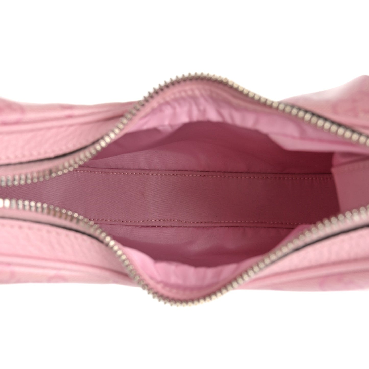 GG Crystal Coated Canvas Monogram Web Small Attache Shoulder Bag Pink