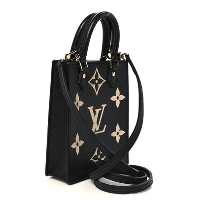 Empreinte Monogram Giant Petit Sac Plat Black Beige
