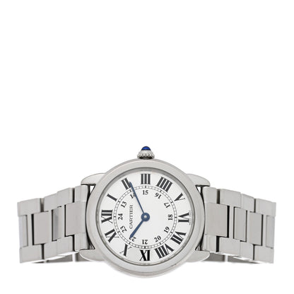 Stainless Steel 29mm Ronde Solo Quartz Watch