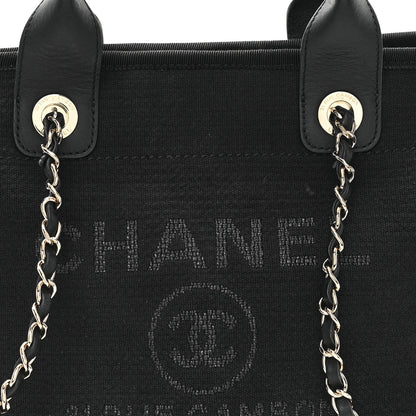 Mixed Fibers Small Deauville Tote Black