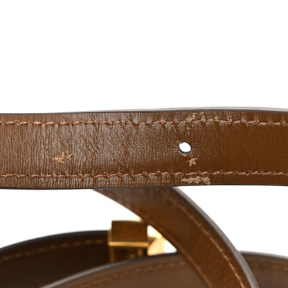 Smooth Calfskin Medium Classic Box Flap Bag Camel