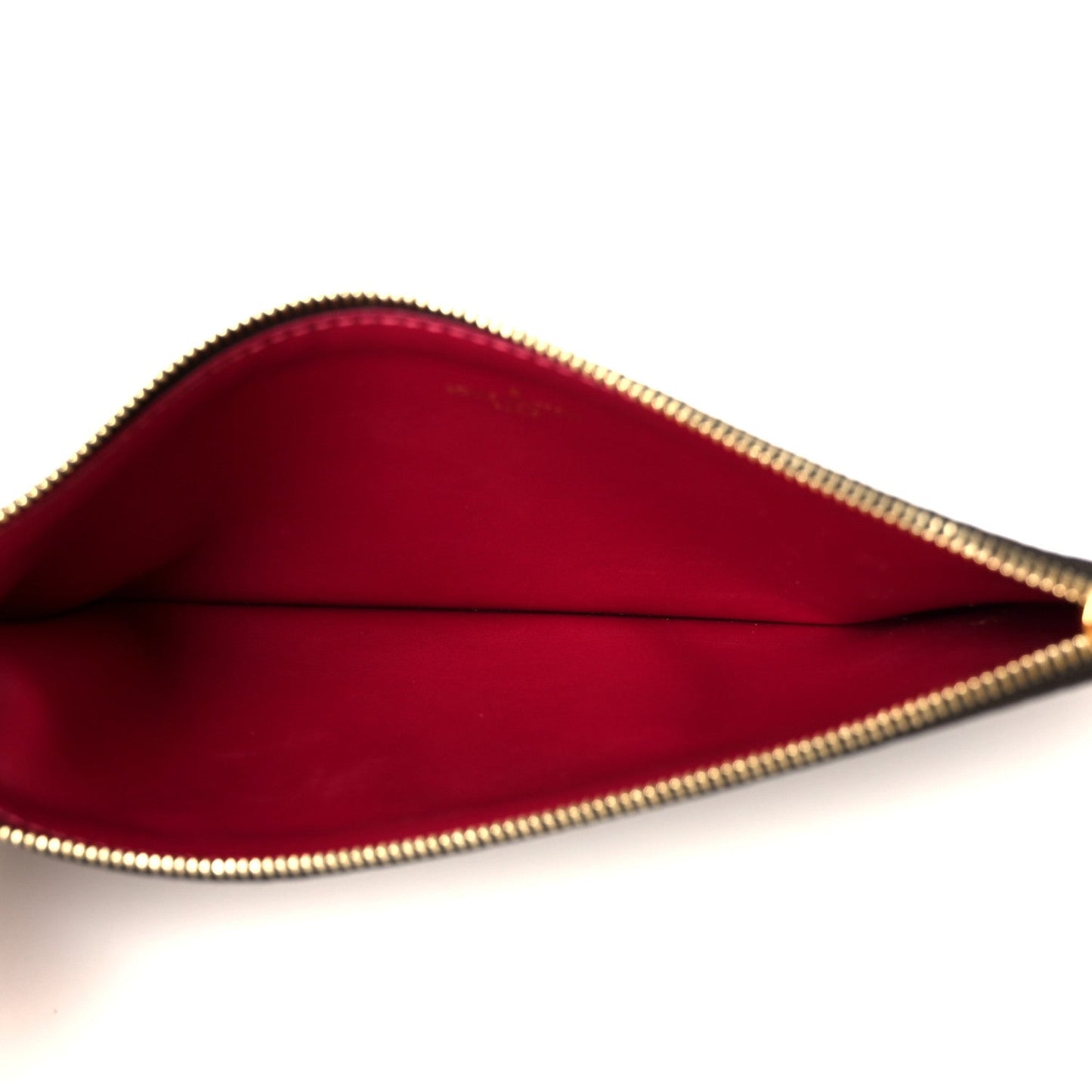 Monogram Pochette Felicie Chain Wallet Fuchsia