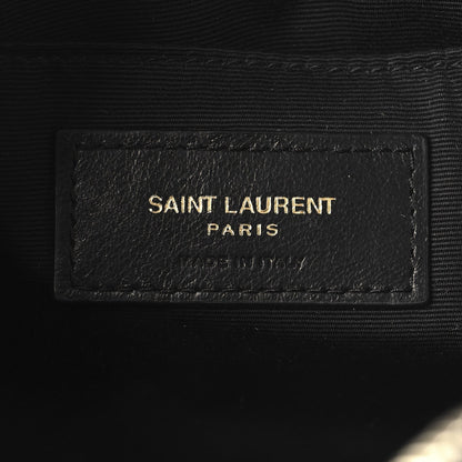 Calfskin Matelasse Monogram Lou Camera Bag Black