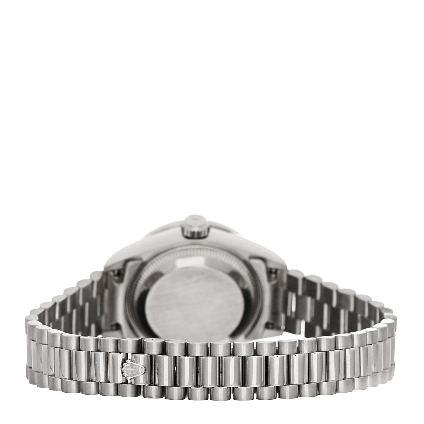 Platinum Diamond Bezel 26mm Datejust Watch Silver 69136