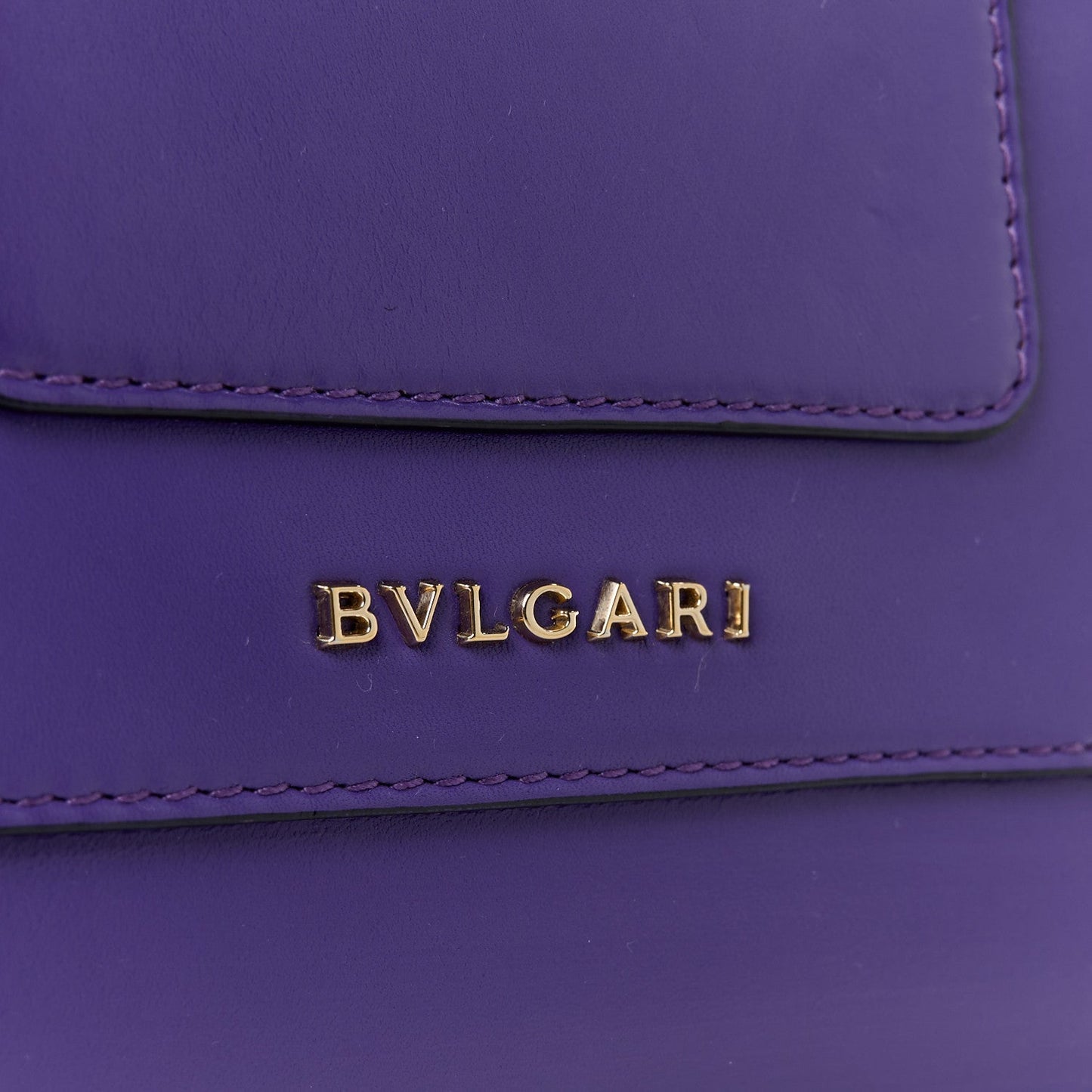 Calfskin Serpenti Forever Top Handle Purple