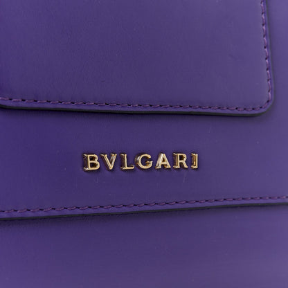Calfskin Serpenti Forever Top Handle Purple