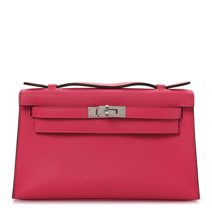 Swift Kelly Pochette Clutch Rose Extreme