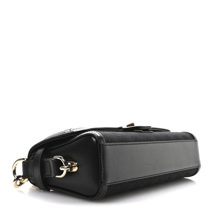GG Monogram Small Luce Shoulder Bag Black