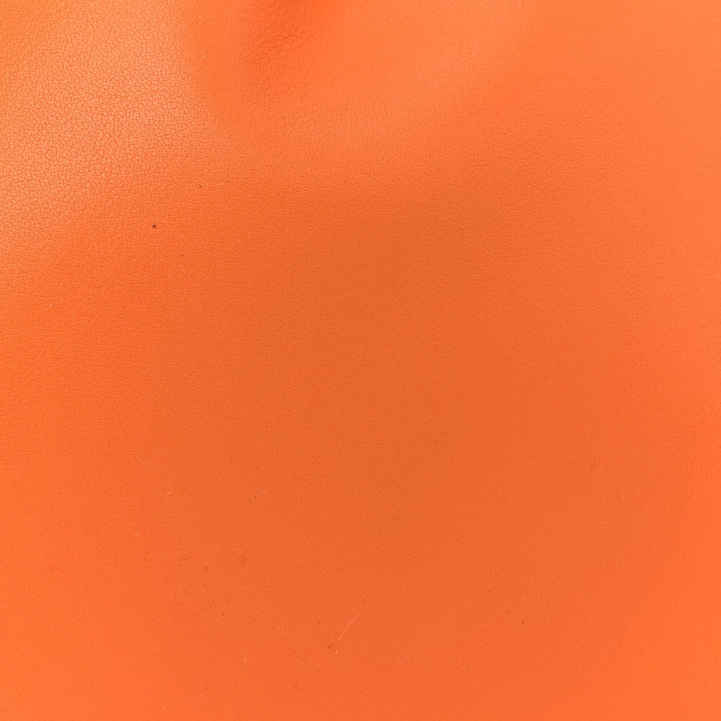 Smooth Butter Calfskin Small The Shoulder Pouch Light Orange
