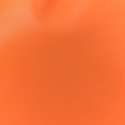 Smooth Butter Calfskin Small The Shoulder Pouch Light Orange