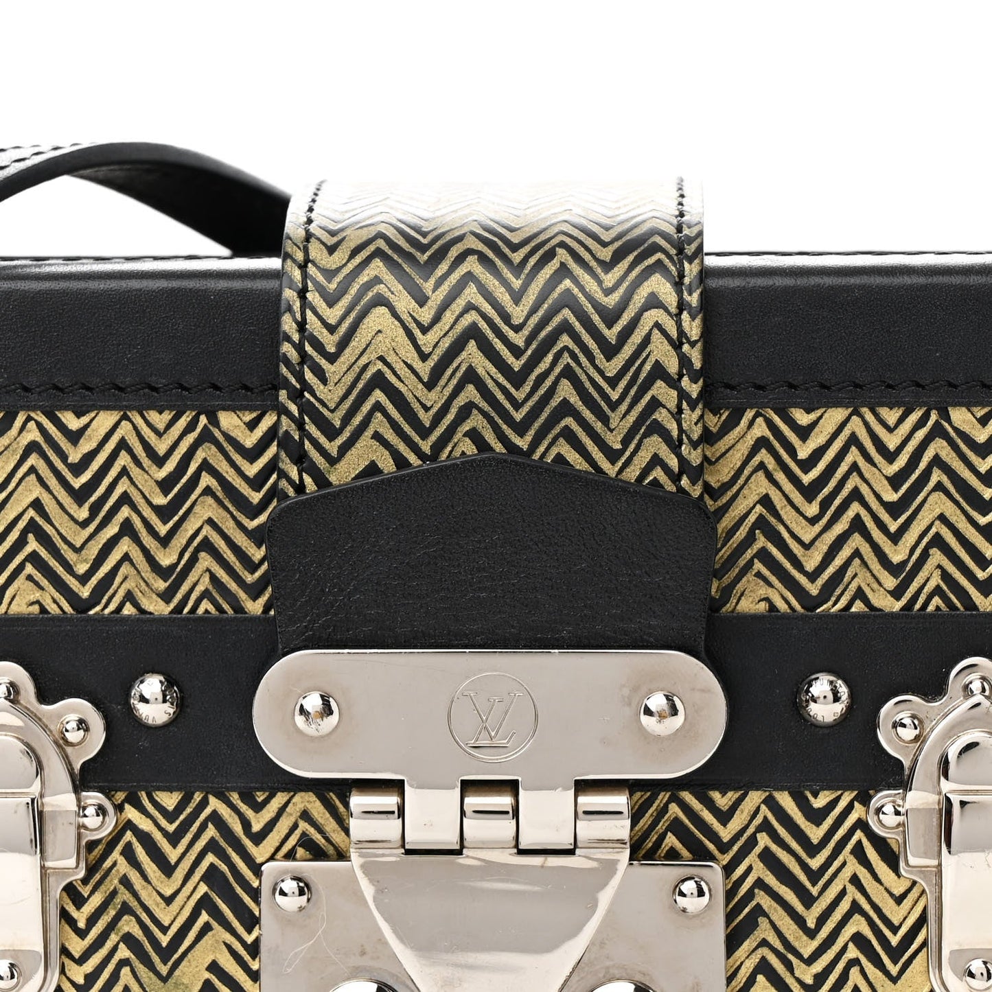 Epi Chevron Printed Petite Malle
