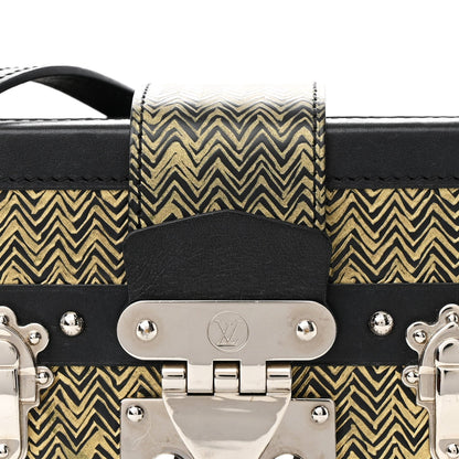 Epi Chevron Printed Petite Malle