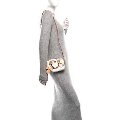 LV X TM Monogram Multicolor Nano Speedy White