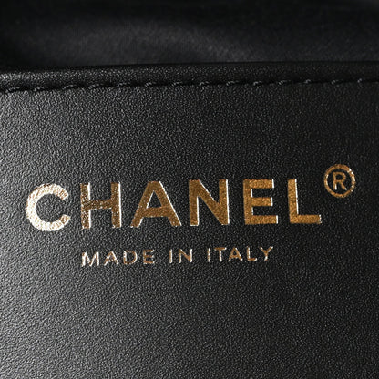 Caviar Quilted Small Chanel 25 Handbag Black