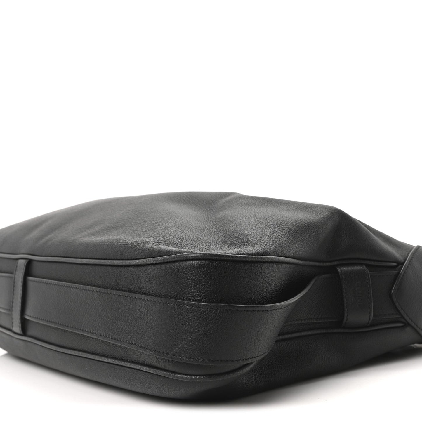 Supple Calfskin Weekend Romy Shoulder Bag Black
