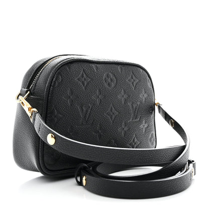 Empreinte Monogram Tiny Camera Bag Black