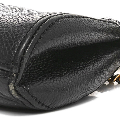 Caviar Timeless CC Mini Chain Bag Black