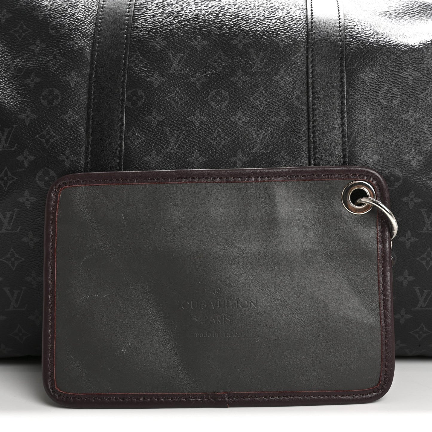 Monogram Eclipse Patchwork Keepall Bandouliere 50