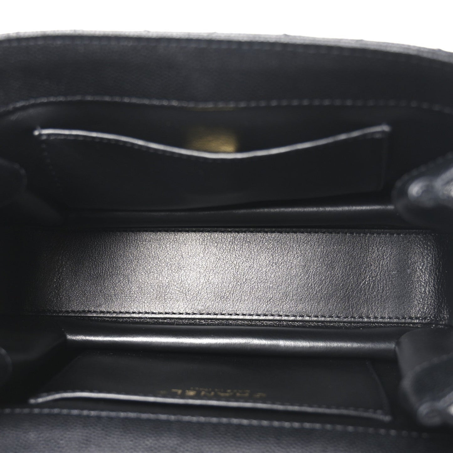 Caviar Quilted Mini Coco First Flap Black