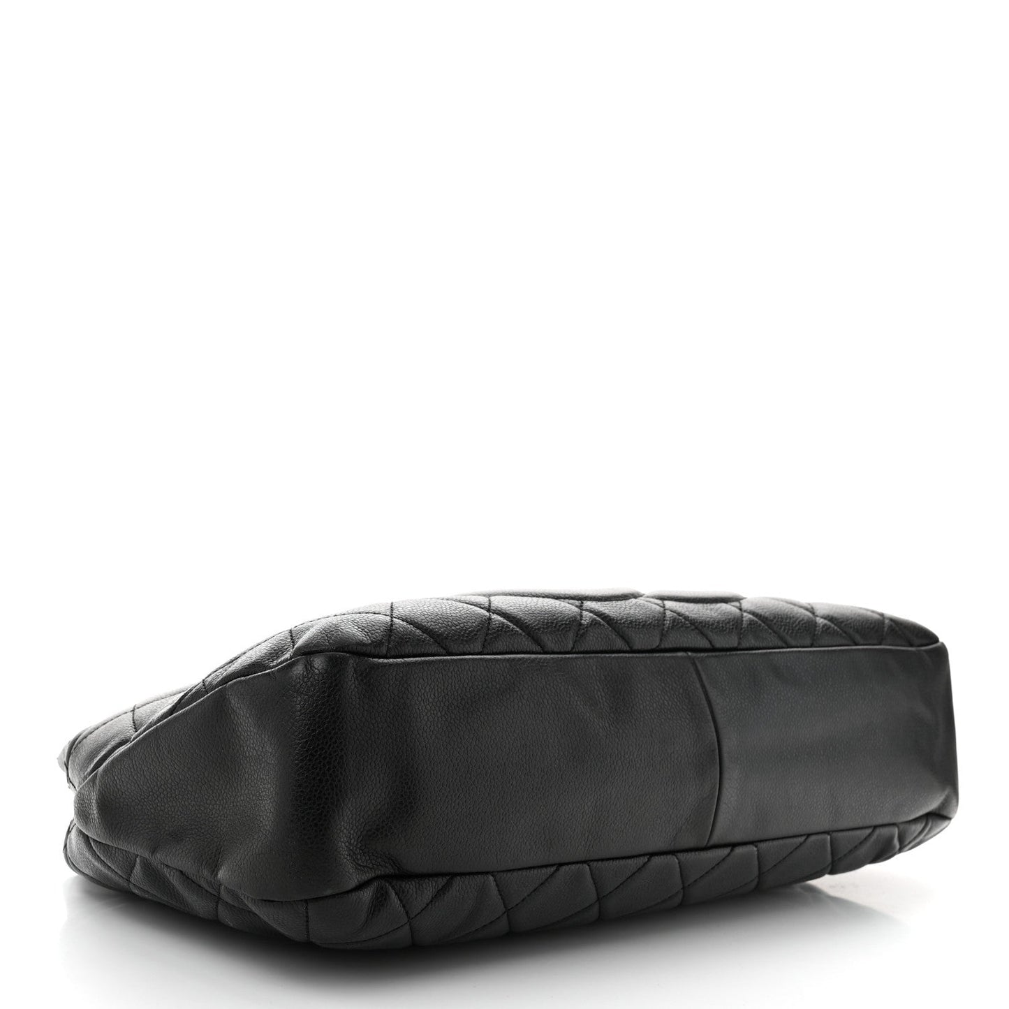 Caviar Quilted Timeless CC Soft Tote Black
